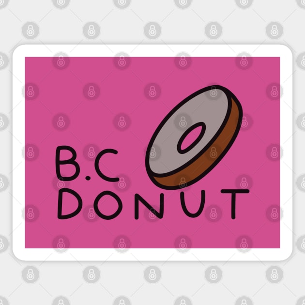 B.C Donut Magnet by saintpetty